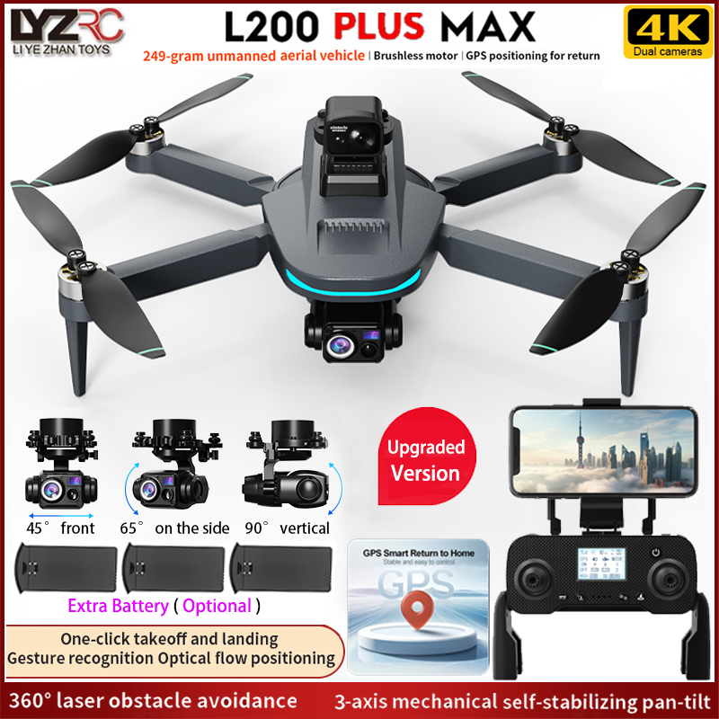 Fpv Drone Charger - НОВЫЙ L200 PLUS MAX GPS Дрон