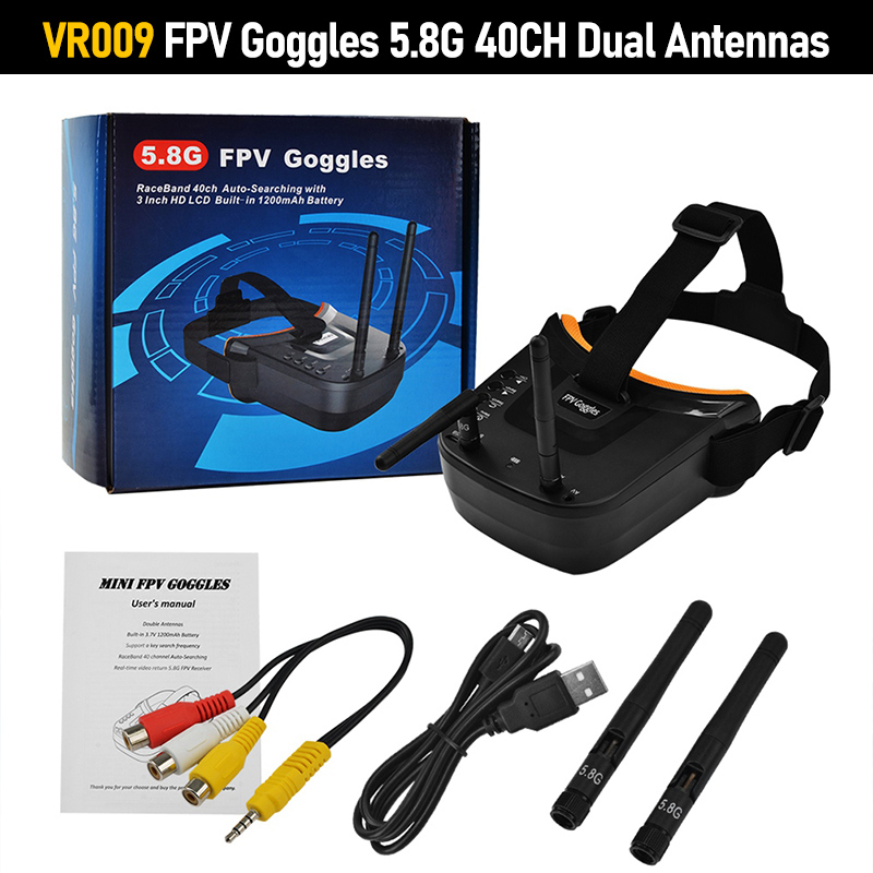 VR009 FPV-очки с 3,0-дюймовым  – обзор и цена Fpv Drone Goggles
